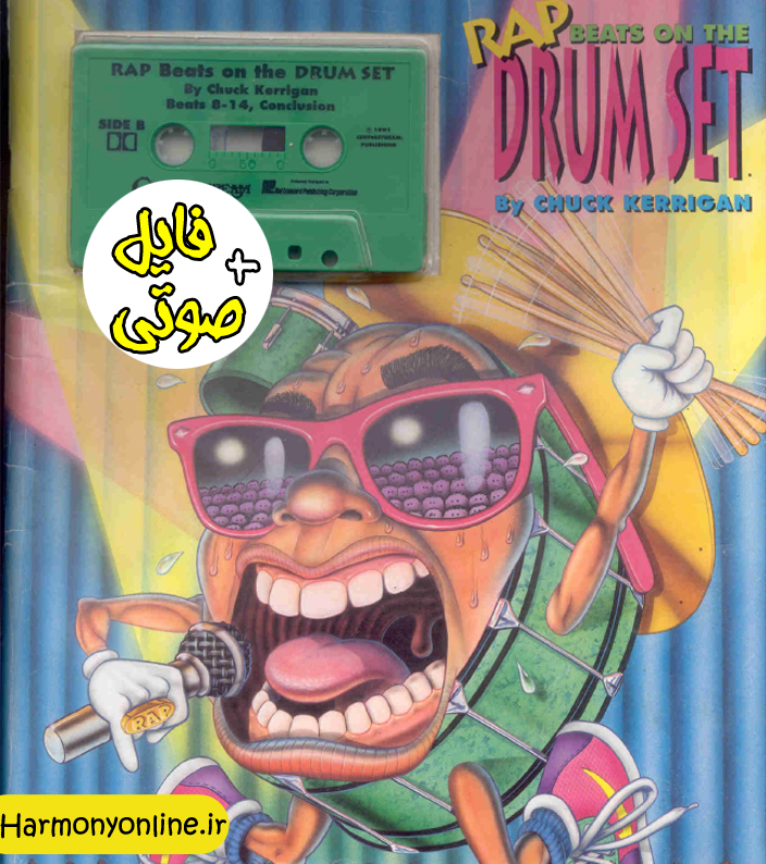 کتاب Chuck Kerrigan - Rap Beats On The Drum Set