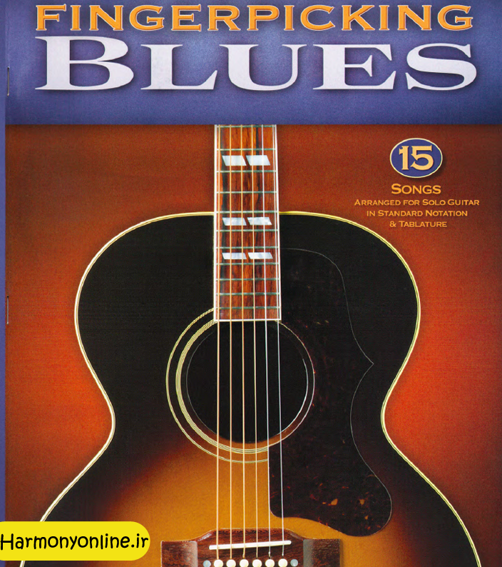 کتاب Fingerpicking Blues Guitar - 15 Songs