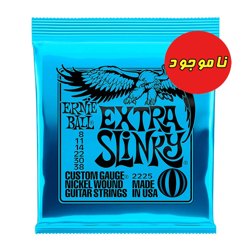 سیم گیتار ارنیبال مدل 2225 Extra Slinky 8-38 - Ernie Ball
