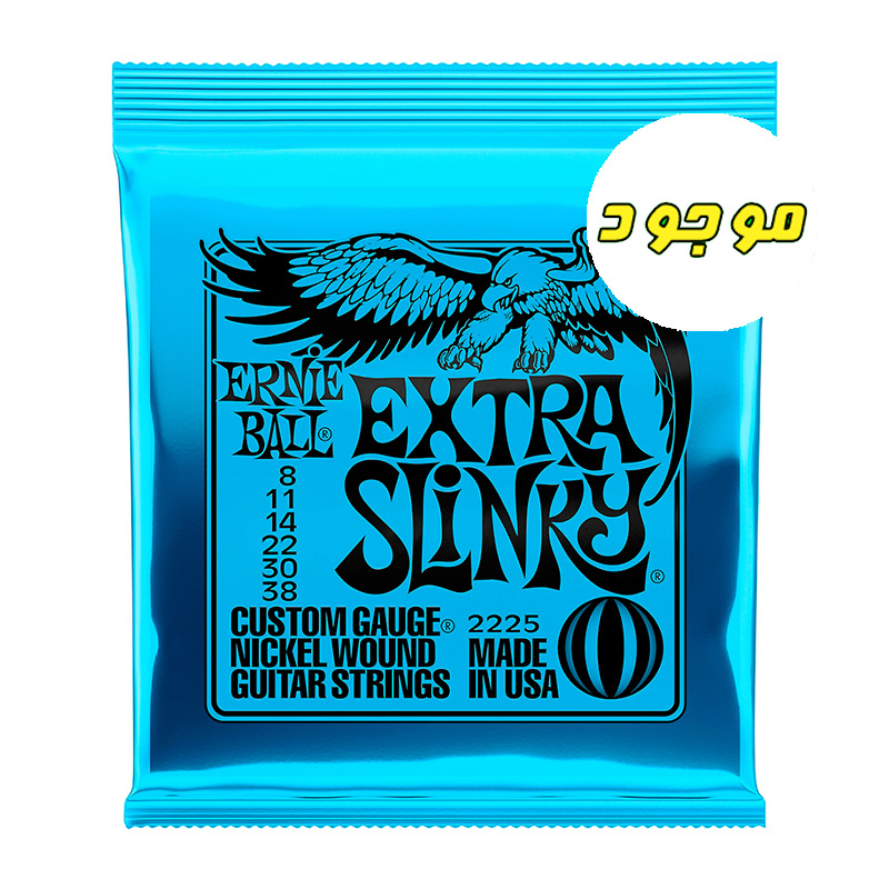 سیم گیتار ارنیبال مدل 2225 Extra Slinky 8-38 - Ernie Ball