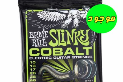 سیم گیتار الکتریک ارنیبال مدل 2721 Cobalt Regular Slinky 10-46 - Ernie Ball