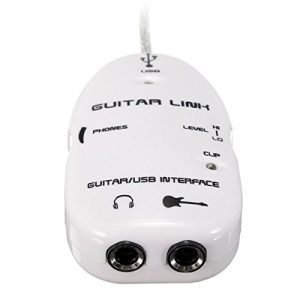 کابل تبدیل گیتار به USB کامپیوتر و خروجی هدفون Guitar to USB Adapter