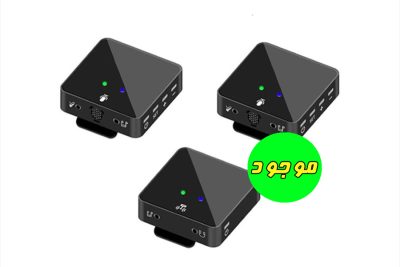 میکروفون بی سیم گوشی و دوربین SK750 wireless microphone مدل دو کاناله - کارکرده بسیار تمیز