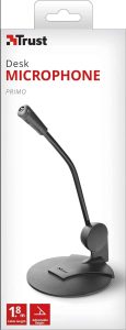 میکروفن رومیزی تراست Trust Primo 21674 با رابط Aux 3.5mm