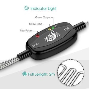 کابل مبدل USB to MIDI فرانت