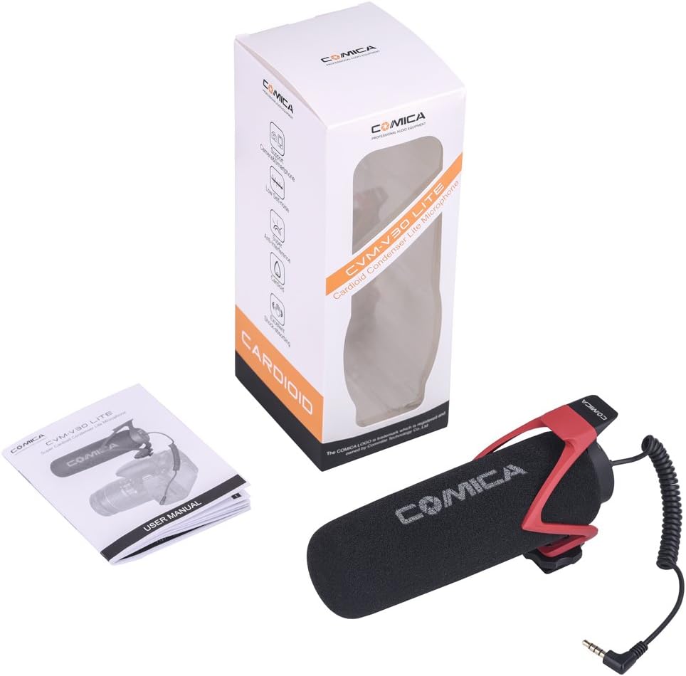 میکروفون ویدئویی شاتگان Comica مدل CVM-V30LITE