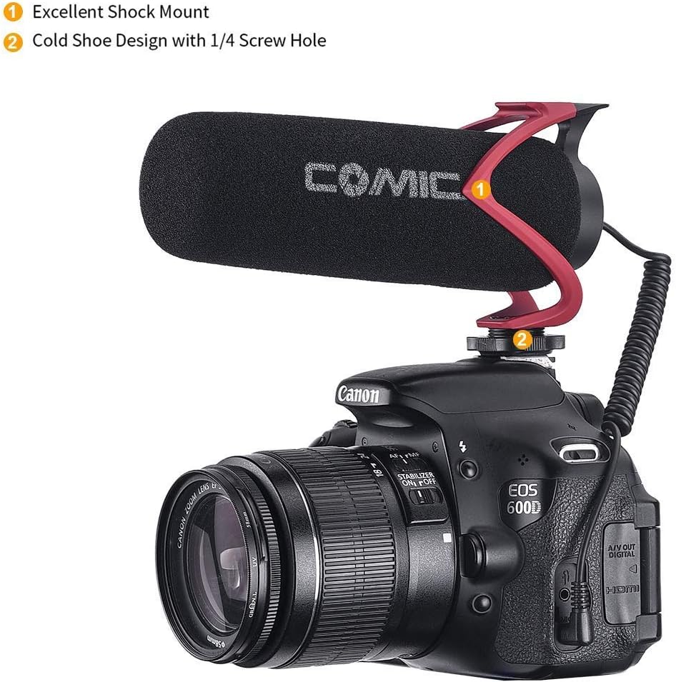 میکروفون ویدئویی شاتگان Comica مدل CVM-V30LITE
