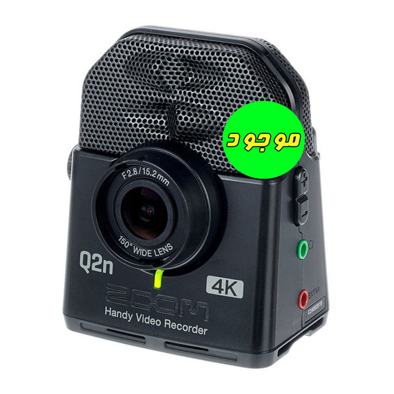 رکوردر پرتابل صدا و تصویر زوم مدل ZOOM Q2n-4K - کارکرده در حد نو