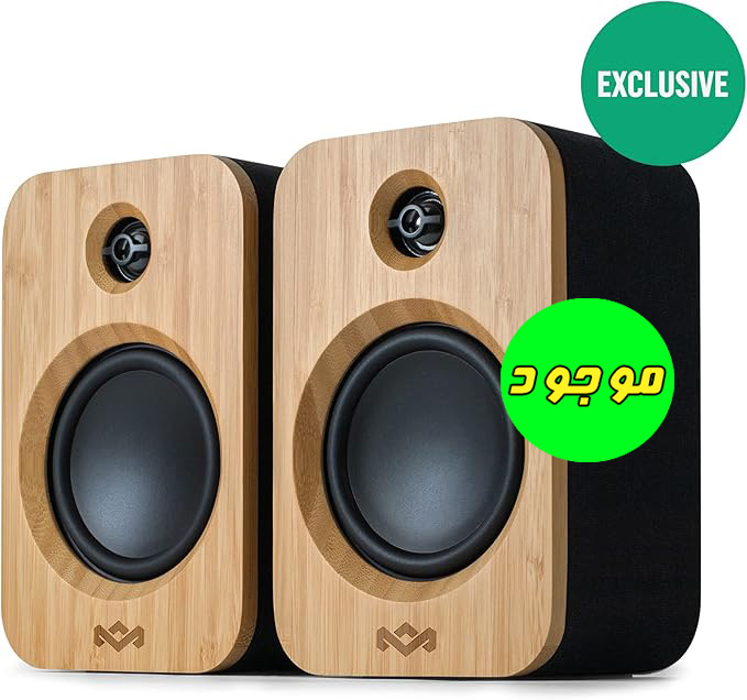 اسپیکرهای بلوتوثی مارلی با ورودی AUX از برند HOUSE OF MARLEY – استوک