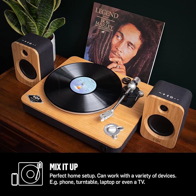 اسپیکرهای بلوتوثی مارلی با ورودی AUX از برند HOUSE OF MARLEY – استوک