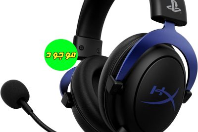 هدست (هدفون) گیمینگ HyperX Cloud ، دارای مجوز رسمی پلی استیشن، برای PS5 و PS4، میکروفون حذف نویز