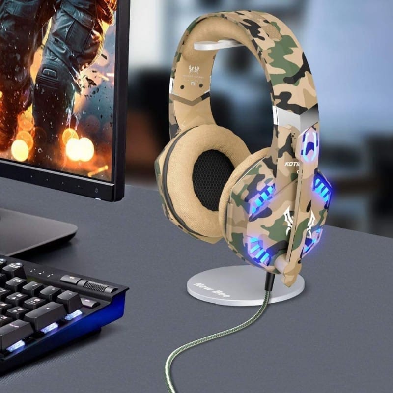 هدست (هدفون) گیمینگ کوشن ایچ مدل Kotion Each G9600 با نور LED