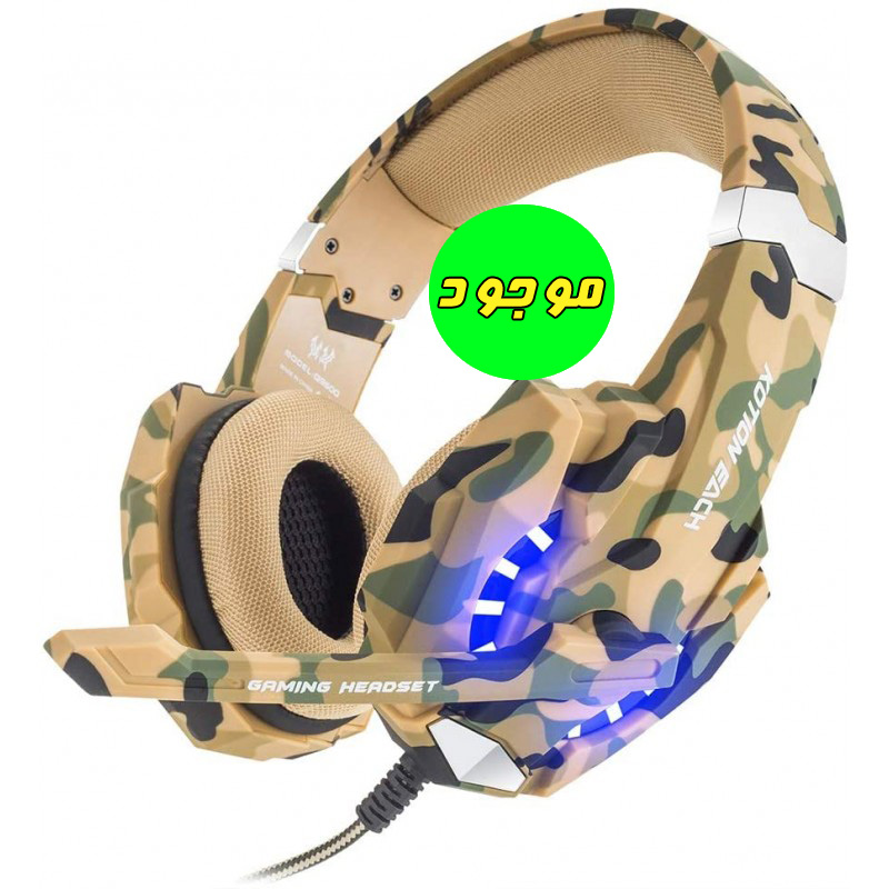 هدست (هدفون) گیمینگ کوشن ایچ مدل Kotion Each G9600 با نور LED