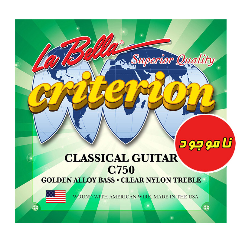 سیم گیتار کلاسیک لابلا LaBella مدل C750