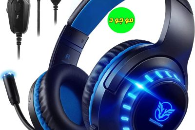 هدست (هدفون) گیمینگ مدل MASACEGON H-11، با چراغ های LED، هدست حذف نویز