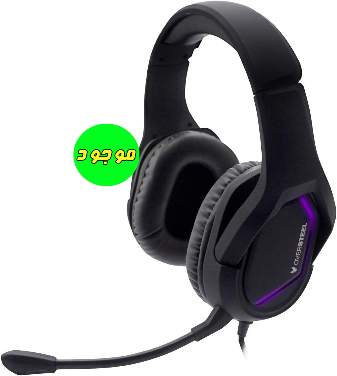 هدست (هدفون) گیمینگ Oversteel ZAMAK – RGB با میکروفون