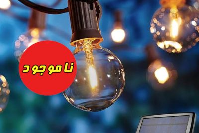 ریسه نوری خورشیدی OxyLED – چراغ 22 عددی LED ضدآب با شارژ خورشیدی و USB، مناسب برای حیاط، باغ، بالکن و جشن‌ها