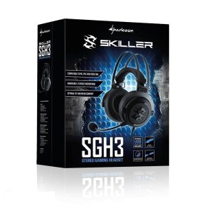 هدست (هدفون) گیمینگ شارکون Sharkoon SKILLER SGH۳ Gaming Headset