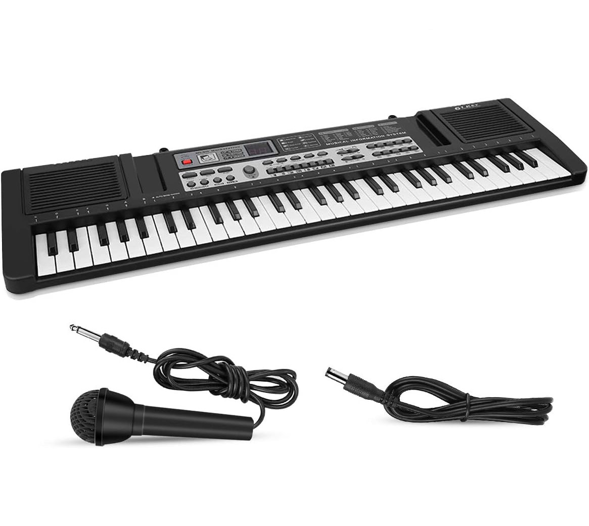 پیانو دیجیتال دارای 61 کلید و میکروفون MQ-6121