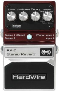 پدال ریورب استریو DigiTech HardWire RV-7
