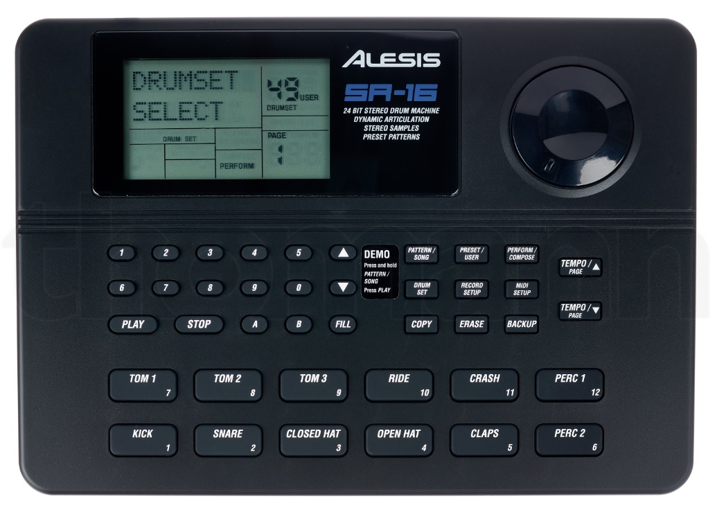 دستگاه درام استریو آلسیس 16 بیتی Alesis SR-16