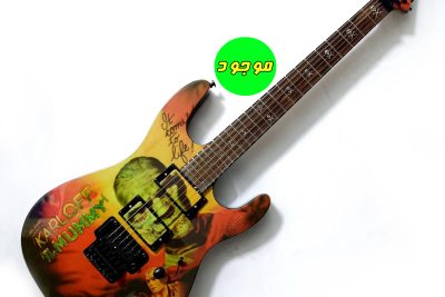 گیتار الکتریک Kirk Hammett Signature - Karloff The Mummy Electric Guitar