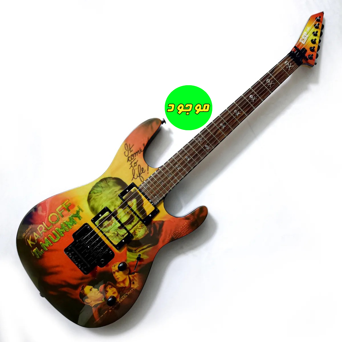 گیتار الکتریک Kirk Hammett Signature - Karloff The Mummy Electric Guitar