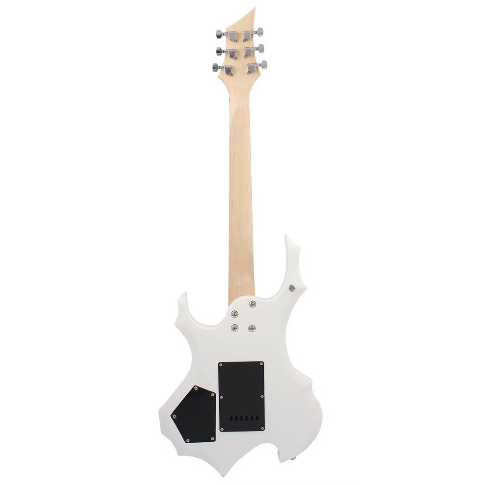 گیتار الکتریک IRIN Flame-shaped Electric Guitar R-180 رنگ سفید