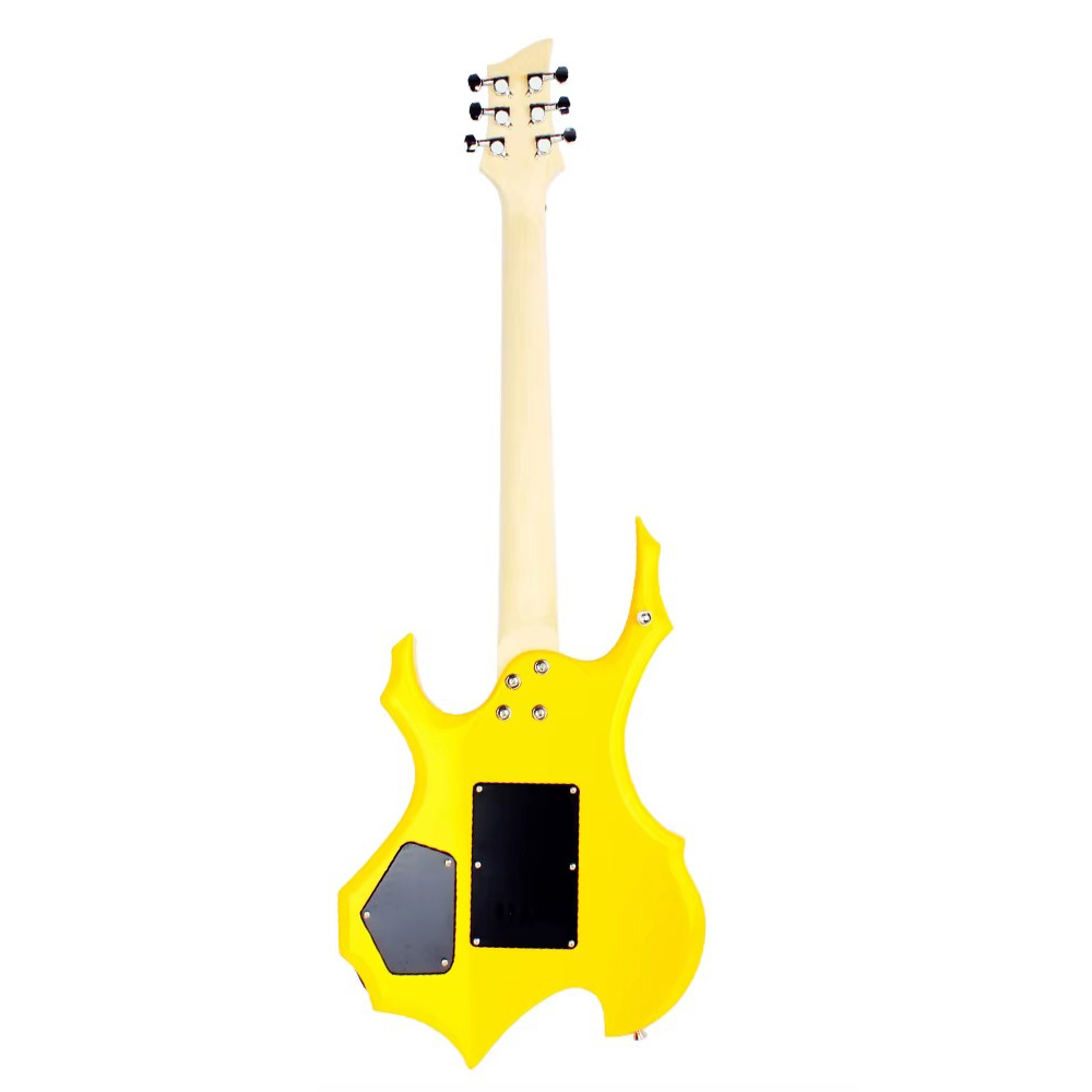 گیتار الکتریک IRIN Flame-shaped Electric Guitar R-180 رنگ زرد