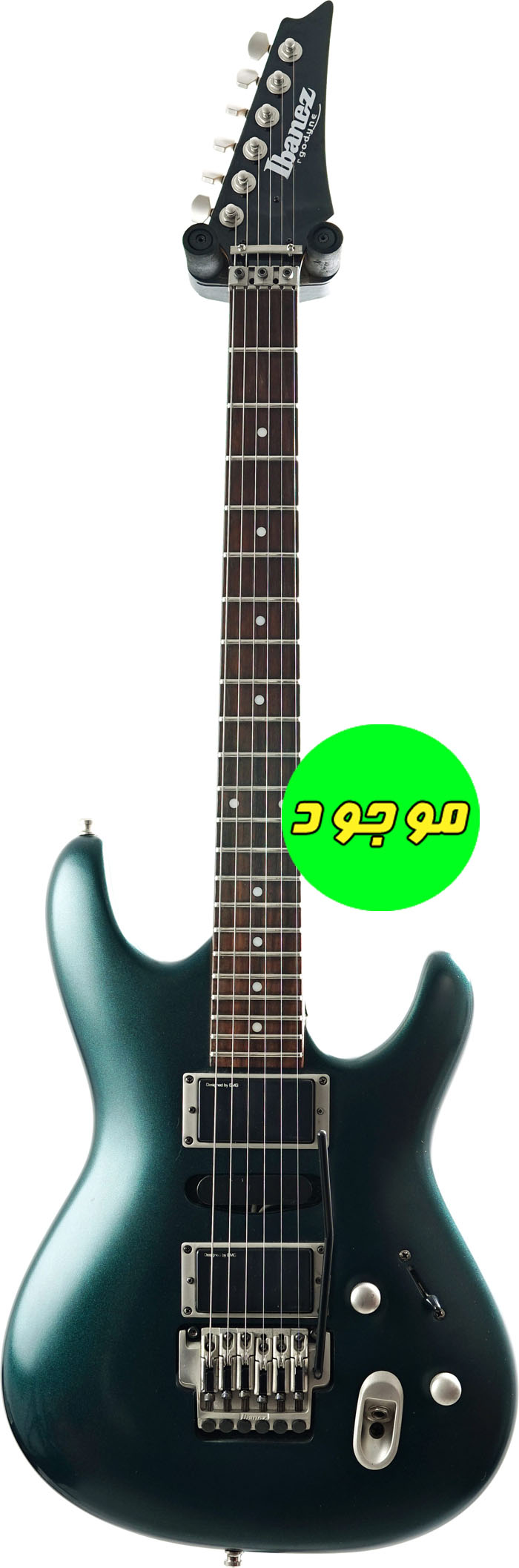 گیتار الکتریک آیبانر Ibanez Ergodyne EDR470EX, Smoke Green Flat